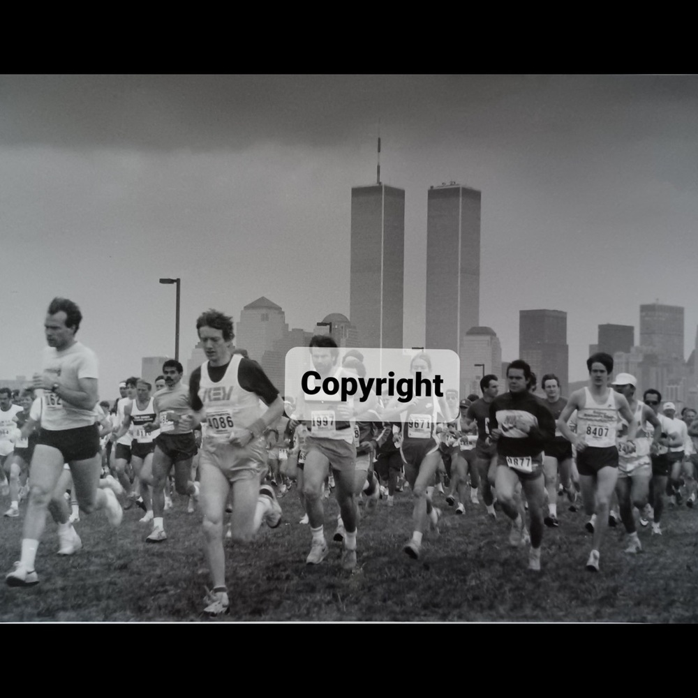 City 1 Marathon with Twin Towers Photo Sale